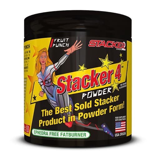 Stacker2 - 4 Powder, Fruit Punch - 150g