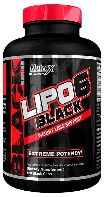 Nutrex Lipo-6 Black - 120 kapslar – Nutrex förpackning