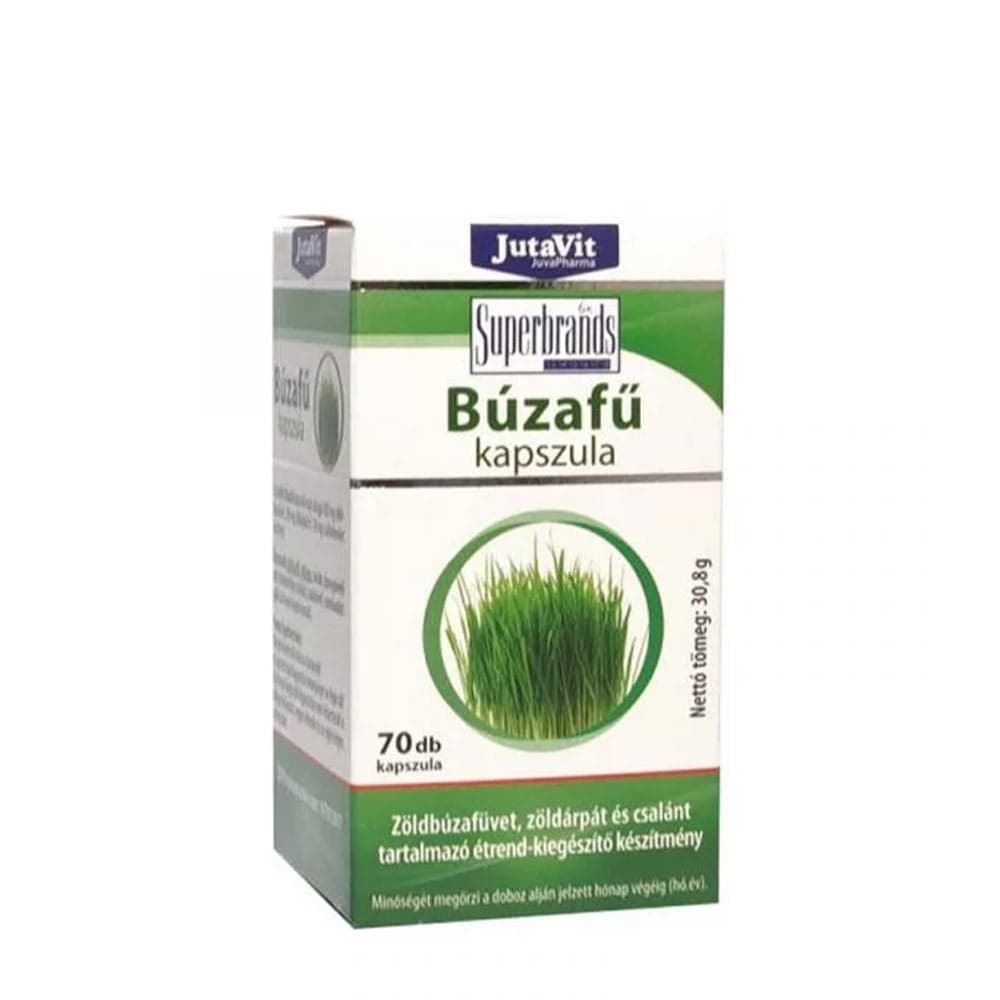 Jutavit Wheatgrass 30 cápsulas – Jutavit packaging