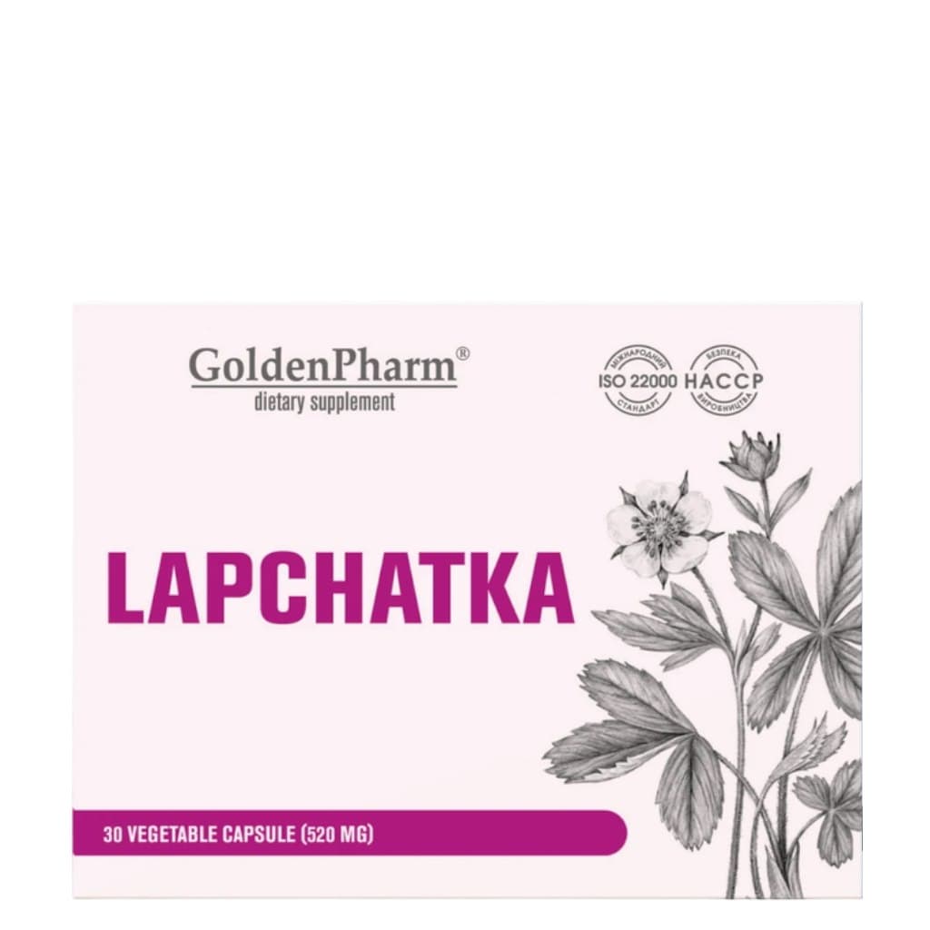 GoldenPharm - Lapchatka – GoldenPharm förpackning