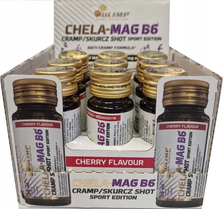 Olimp Labs Chela-Mag B6 Cramp Shot – Olimp Labs packaging