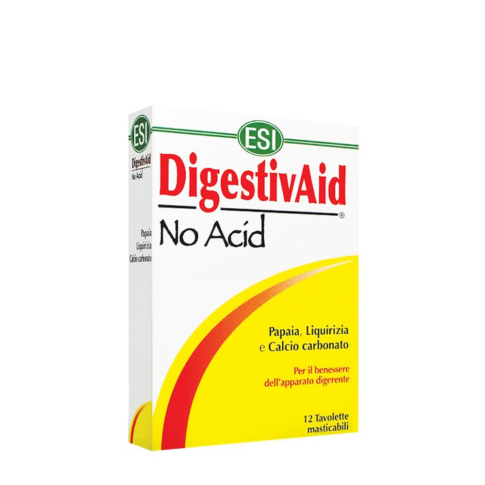 ESI DigestivAid No Acid 60 capsule – ESI packaging