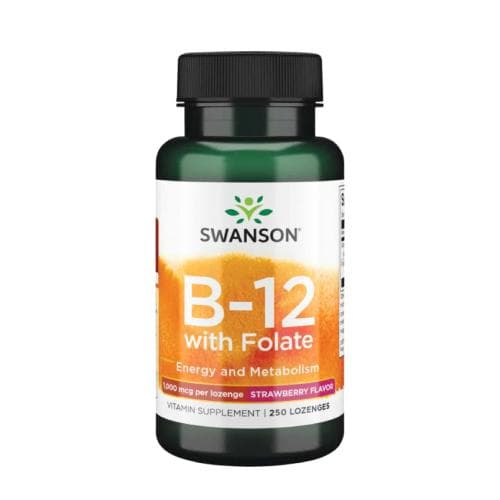 Swanson - B-12 z Folatem Tabletki - 250 tabletek – Swanson packaging