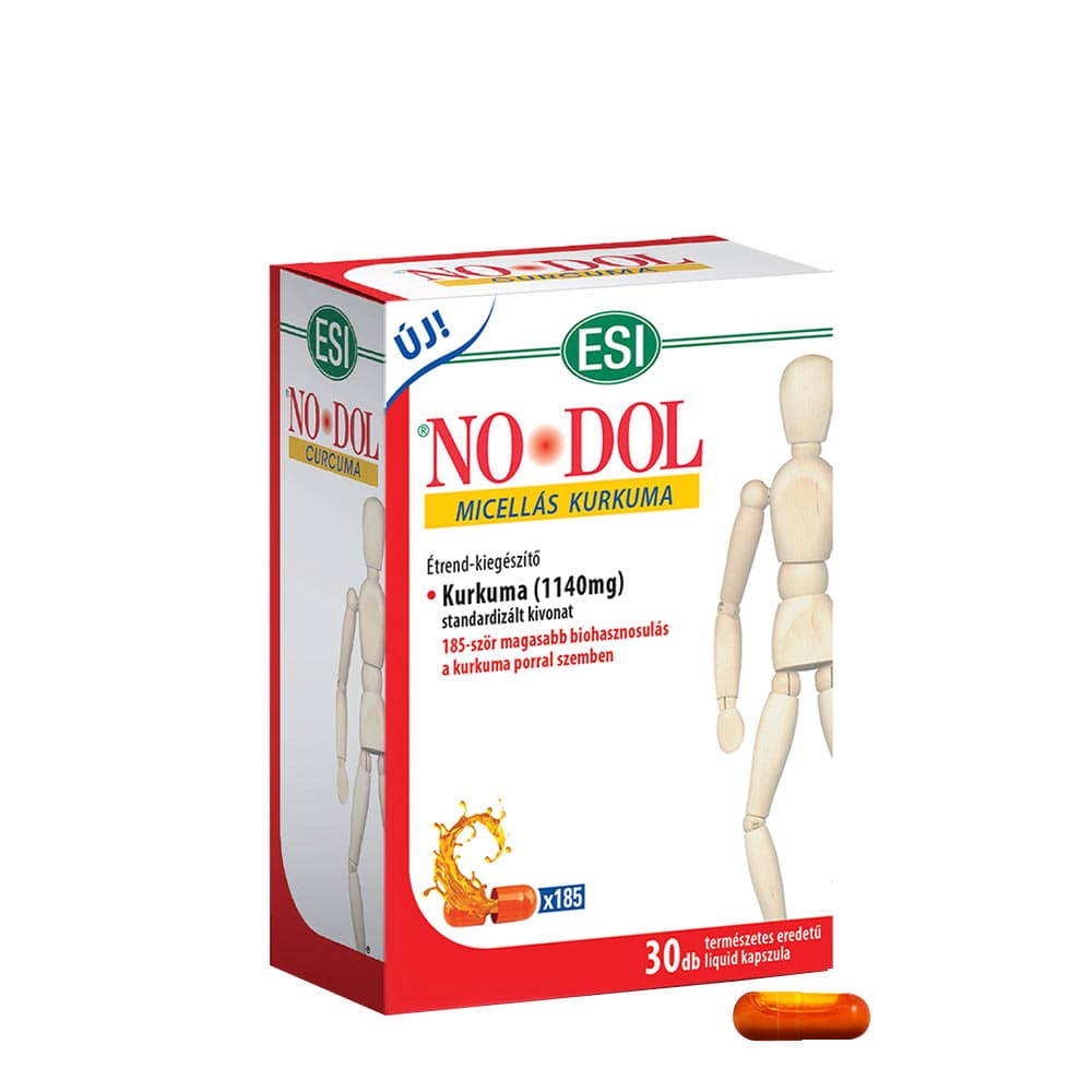 ESI No-Dol Micellar Turmeric 60 Capsules – ESI packaging