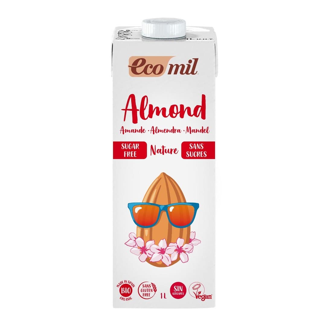 ECOMIL Almond Drink Sugar-Free Gluten-Free Organic 1 l | EKO WITAL