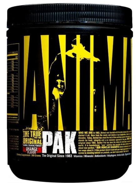 Universal Nutrition - Pak Powder 42 Serv – Universal Nutrition förpackning