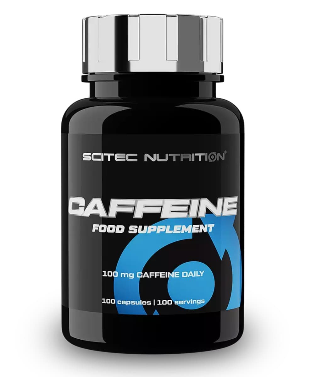 Scitec Nutrition Caffeine 100mg - 100 Capsules – Scitec Nutrition packaging