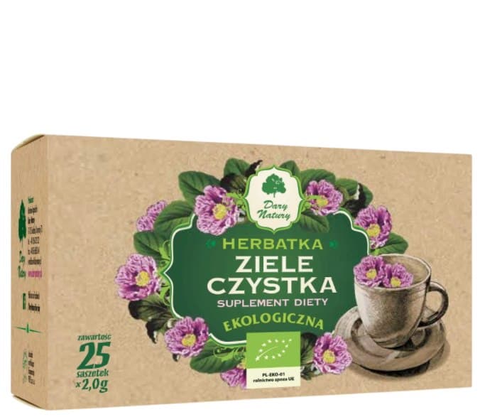 Dary Natury - Organic Cleaver'S Herb Tea 25 påsar