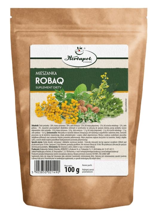 Herbapol Kraków - Robaq Blend, kapslar 60 st