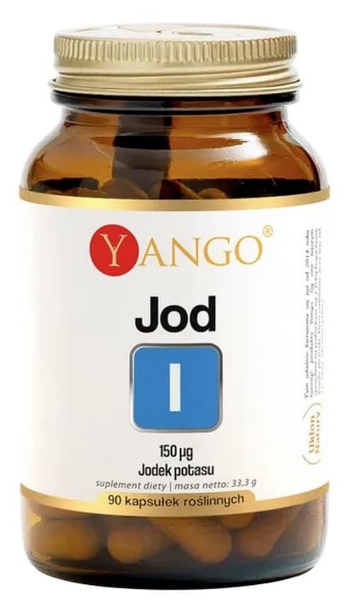 Yango - Iodine - 90 capsules – Yango packaging