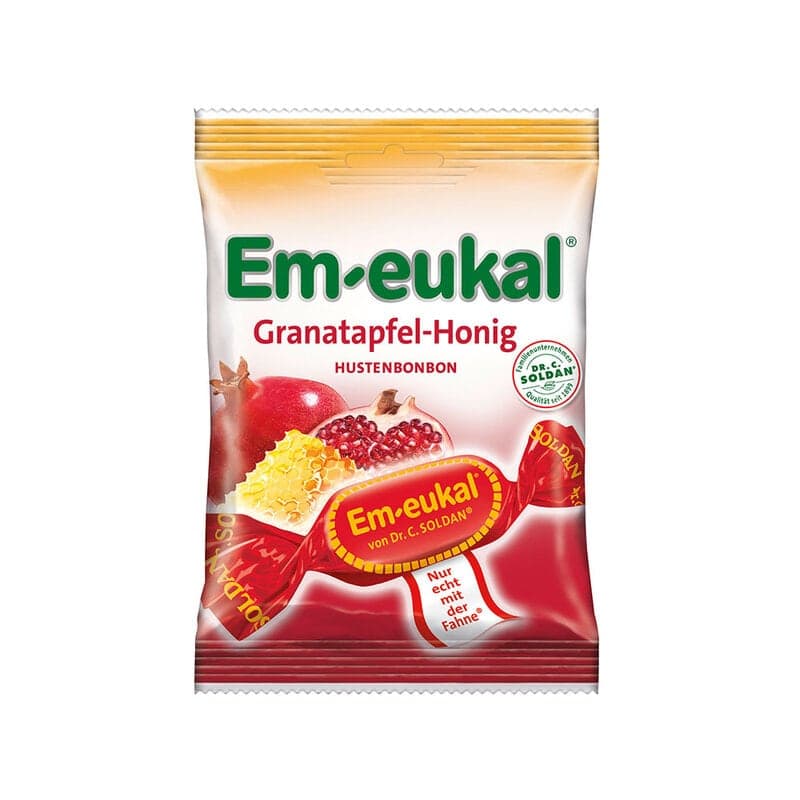 Pastilhas de Mel de Romã 75g | Em-eukal – Em-eukal embalagem