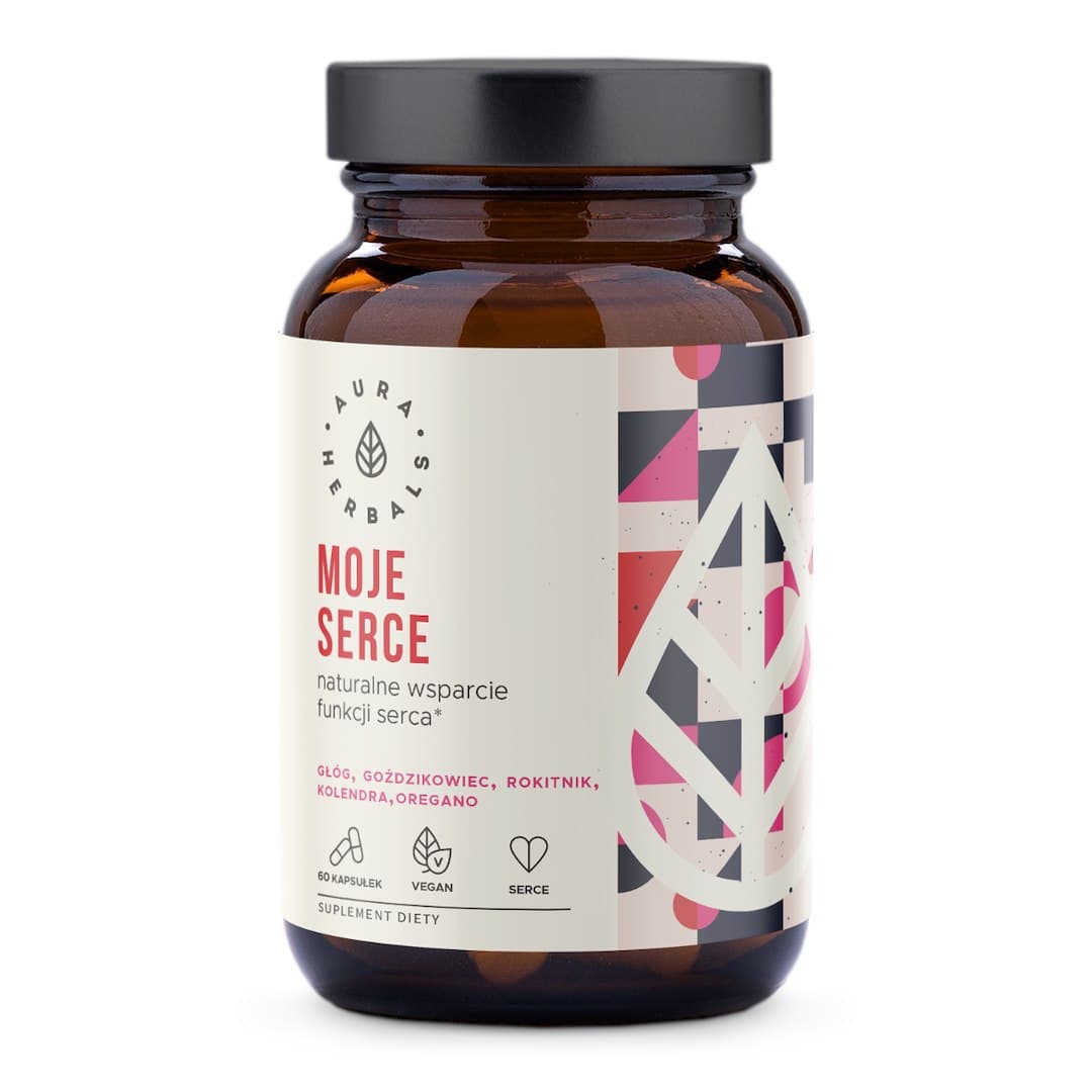 Aura Herbals - Heart Support - 60 kapslar