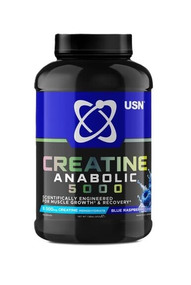USN - Creatine Anabolic 5000, Blue Raspberry - 900g – USN verpakking
