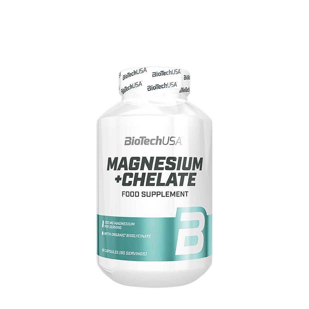 BioTechUSA - Magnesium + Chelate - 60 Kapseln – BioTechUSA packaging