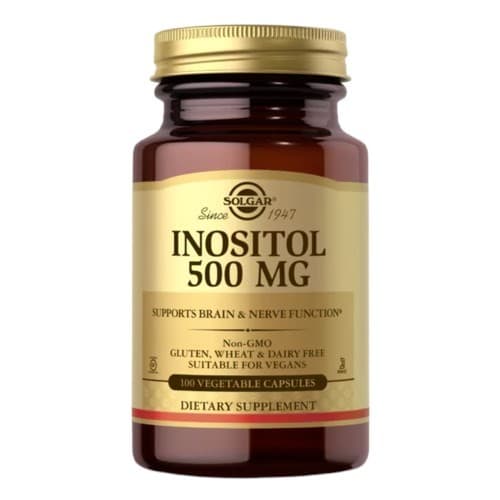 Solgar Inositol 500mg gélules – Solgar packaging