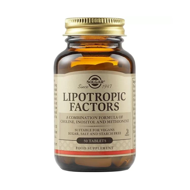 Solgar - Lipotropic Factors - Metabolic Support
