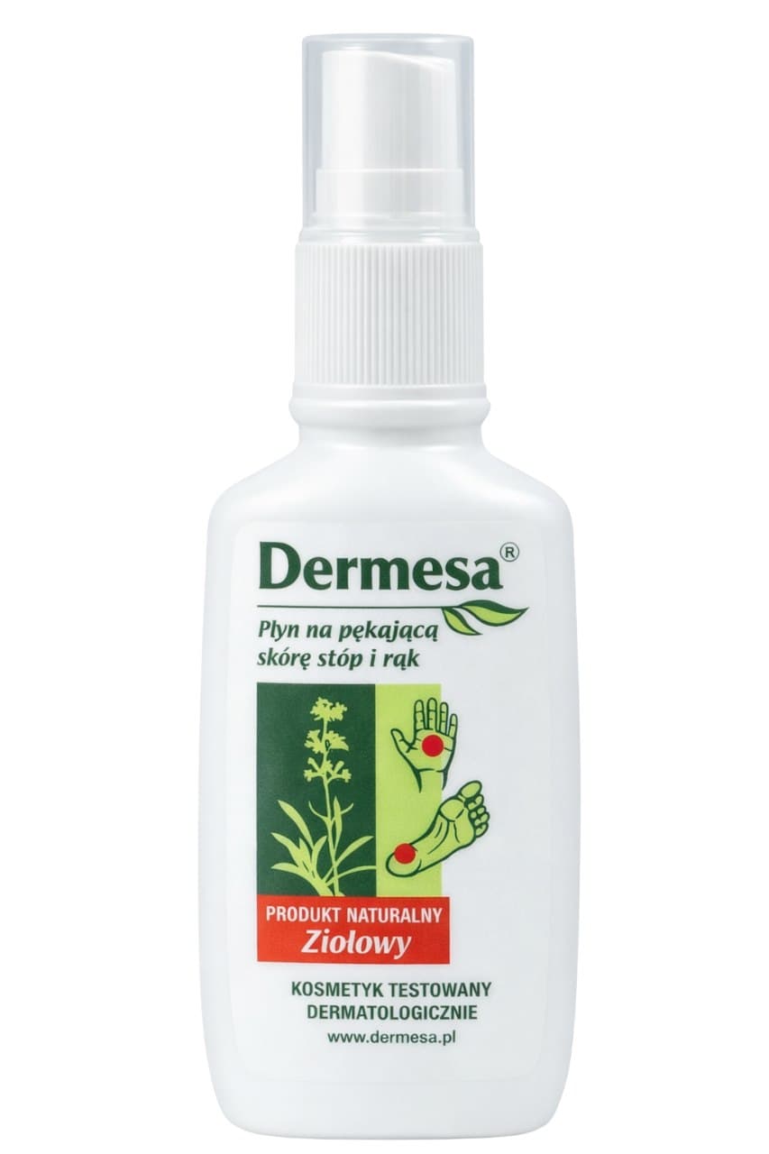 Dermesa - Cracked Skin Foot And Hand Liquid - 65ml – Dermesa opakowanie