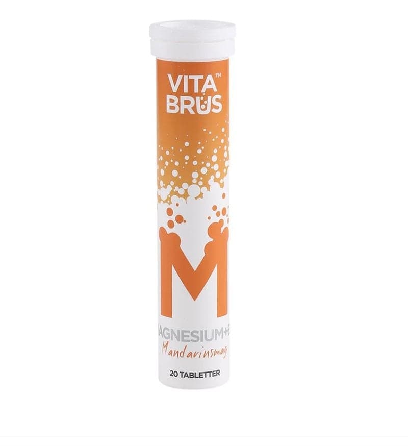 Mag 250 + B6 20 effervescent tablets | VitaBrus – VitaBrus packaging