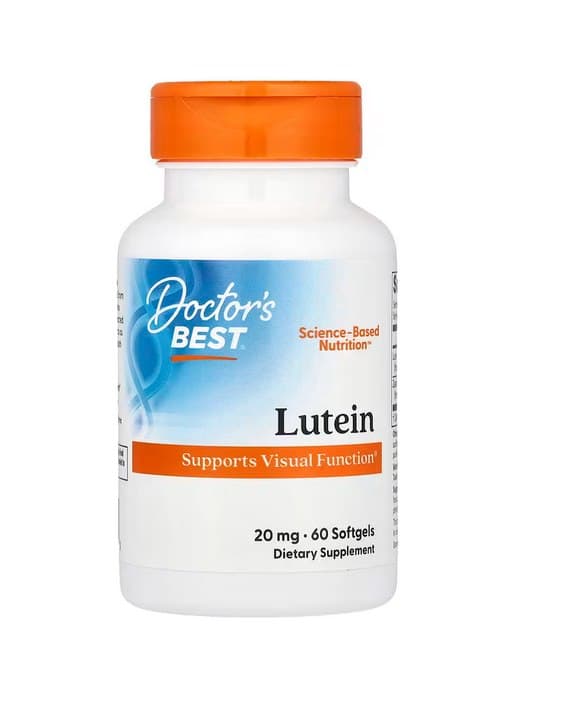 Doctor's Best Lutein 20 mg - 60 capsules molles
