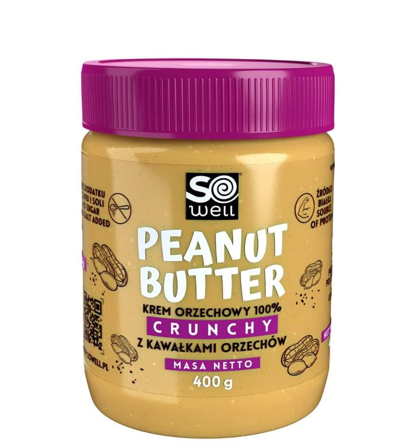 SO well - Peanut Butter – SO well förpackning