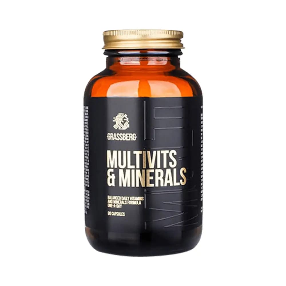 Grassberg - Multivits & Minerals - Bezsmakowy – Grassberg opakowanie