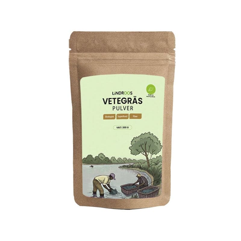 Vetegräspulver 200g | Lindroos – Lindroos packaging