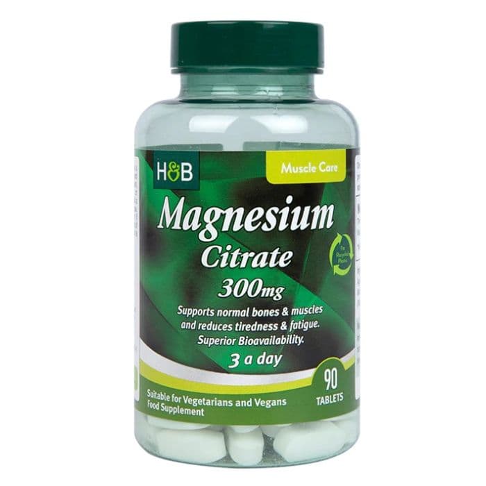 HÖB Magnesium Citrate, 300 mg - 90 tabletten