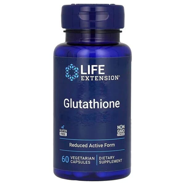 Life Extension - Glutathione - 500 mg, 60 kapslar – Life Extension förpackning