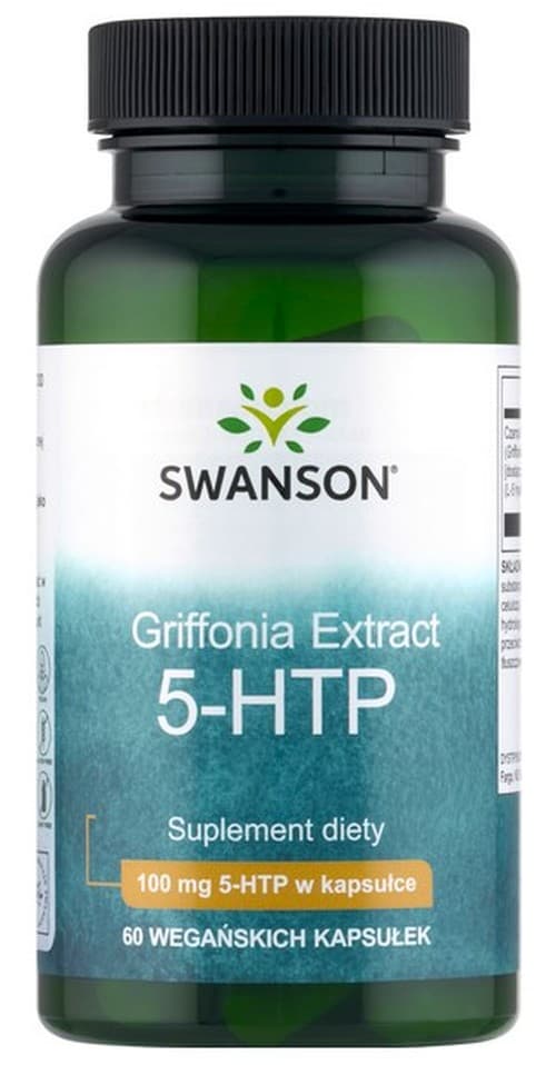 Swanson - Griffonia Extract 5-HTP 100 mg Kapseln – Swanson Verpackung