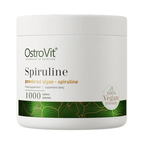 OstroVit - Spirulina Veggie - 1000 Tabletter – OstroVit förpackning