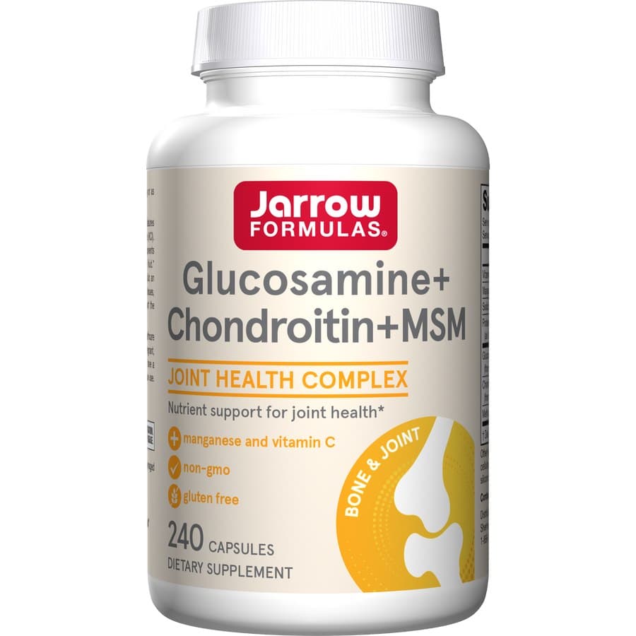 Jarrow Formulas - Glucosamine + Chondroitin + MSM – Jarrow Formulas packaging