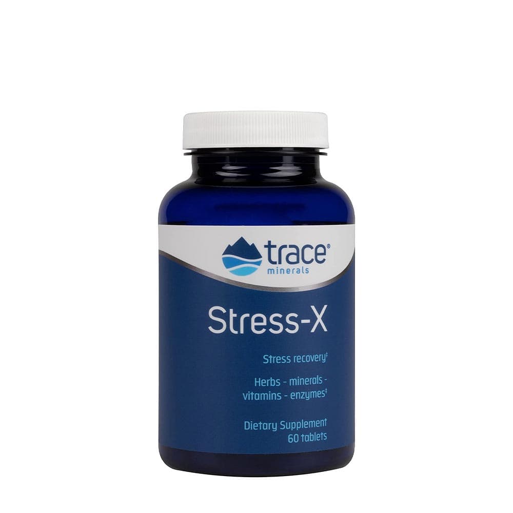 Trace Minerals Stress-X - 60 Tabletten – Trace Minerals Verpackung