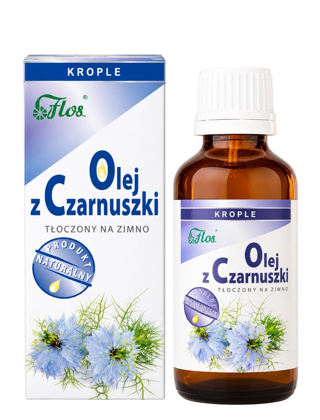 Flos - Schwarzkümmelöl - Tropfen, 50 ml