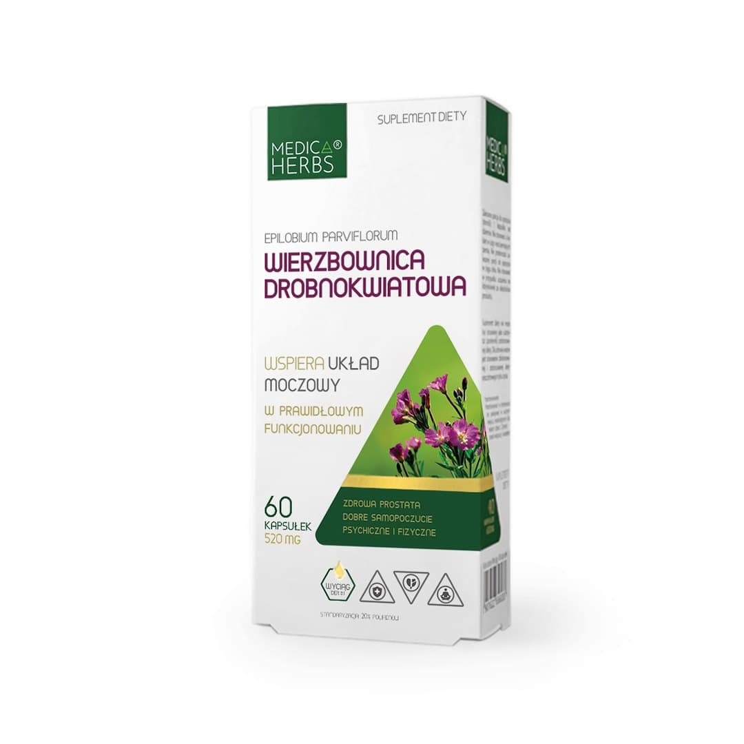 Medica Herbs - Willowherb 520mg - 60 kapslar