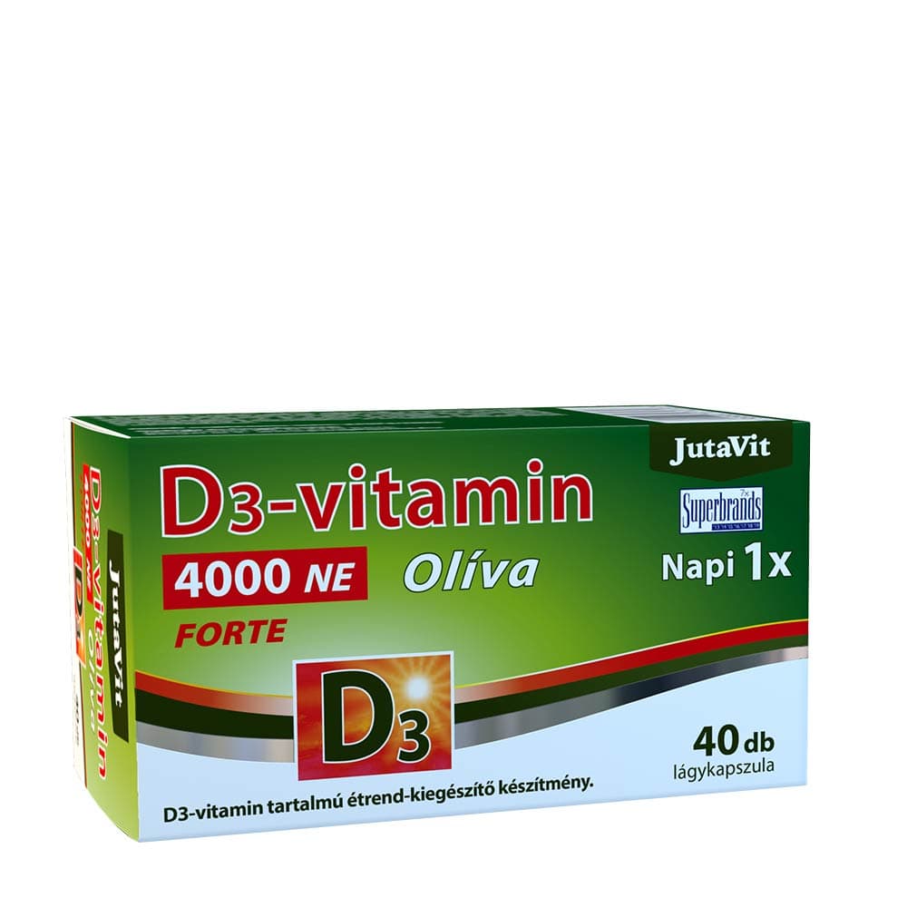 Jutavit - Vitamin D3 Forte – Jutavit packaging