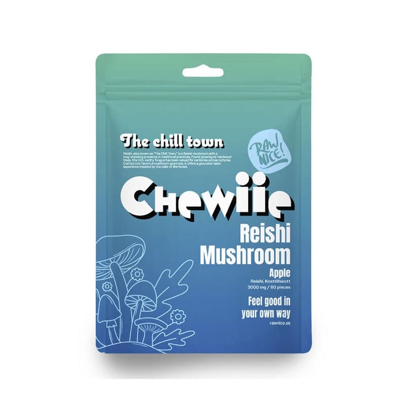 Chewiie Mushroom Gummies - Reishi | Rawnice – Rawnice embalagem