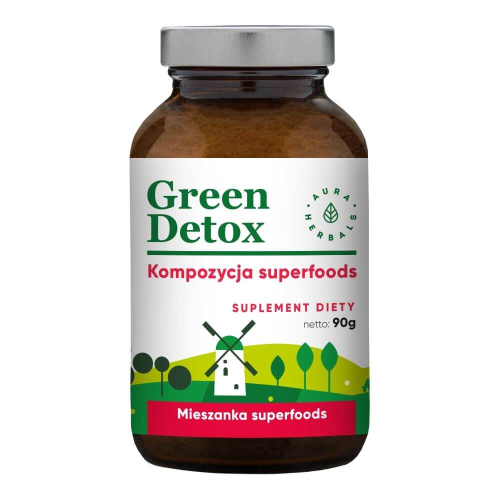 Aura Herbals - Green Detox – Aura Herbals packaging