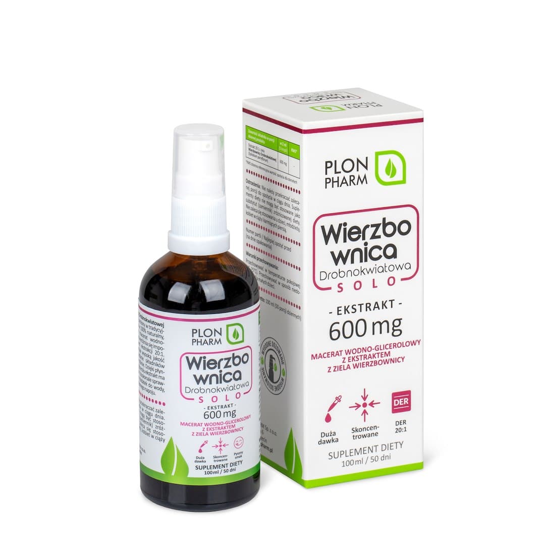 Plon Pharm - Wierzbownica drobnokwiatowa Solo Extrakt 20:1 in Flüssigkeit 100ml