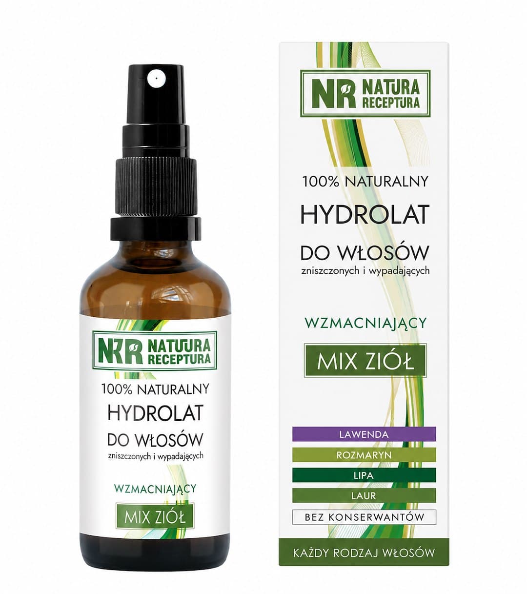 Natura Receptura - Hydrolat capilar - 50ml – Natura Receptura empaque
