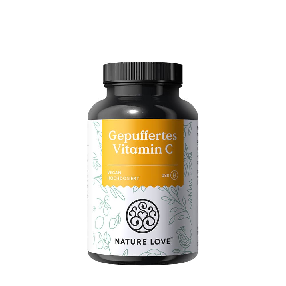 Nature Love Buffered Vitamin C 180 Kapslar – Nature Love förpackning