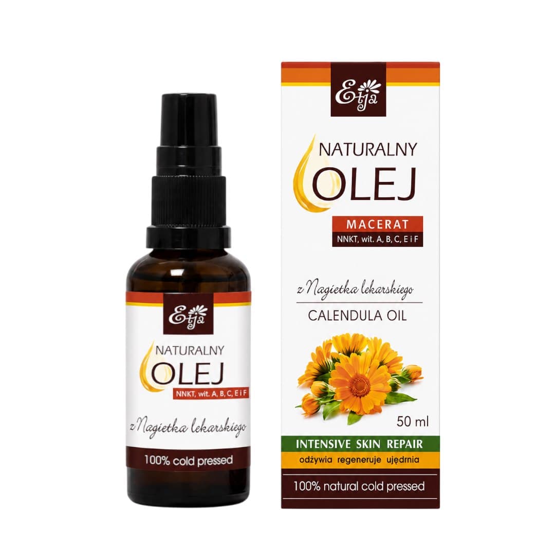 Etja - Calendula Oil Macerat - 50ml – Etja förpackning