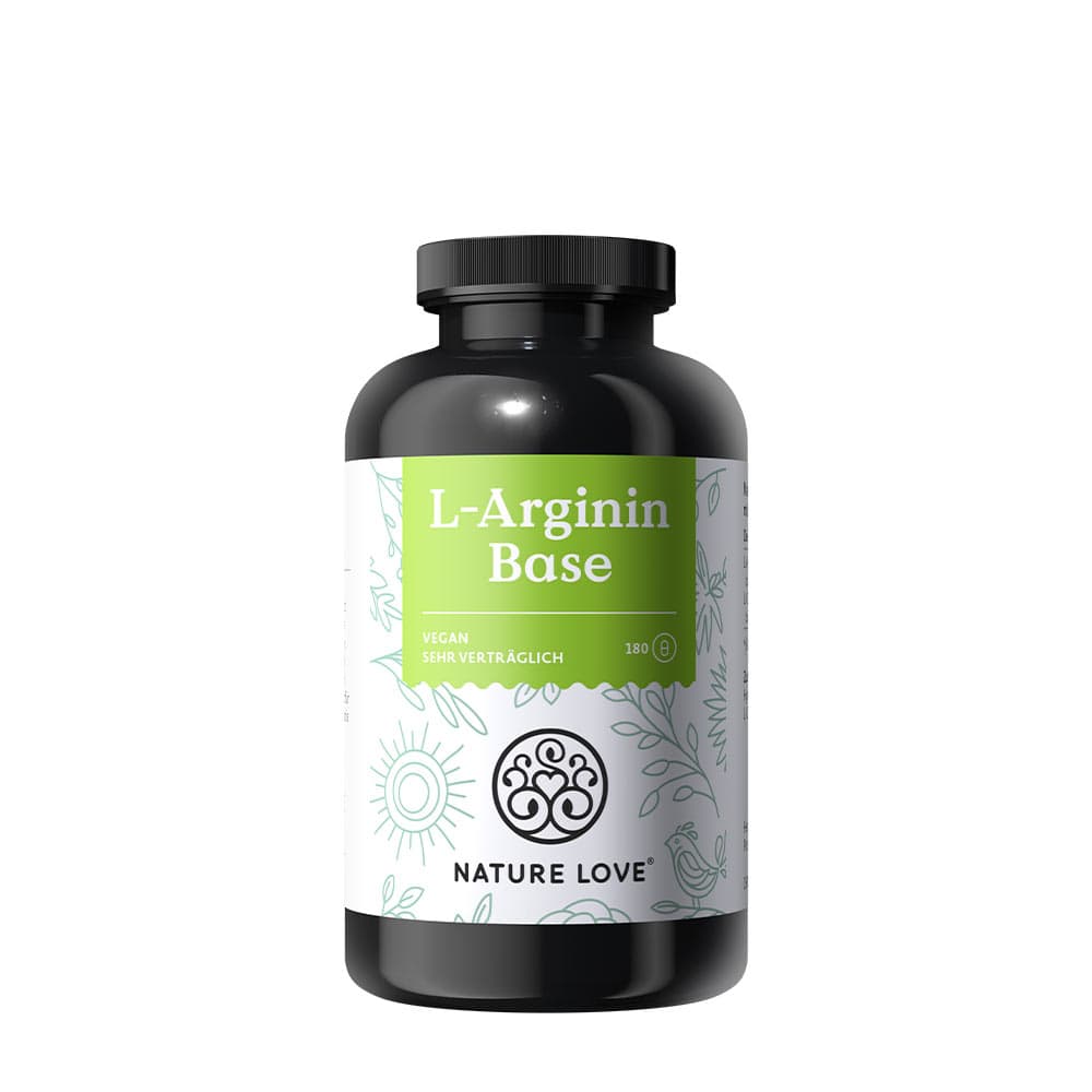 Nature Love L-Arginine Base 180 kapslar