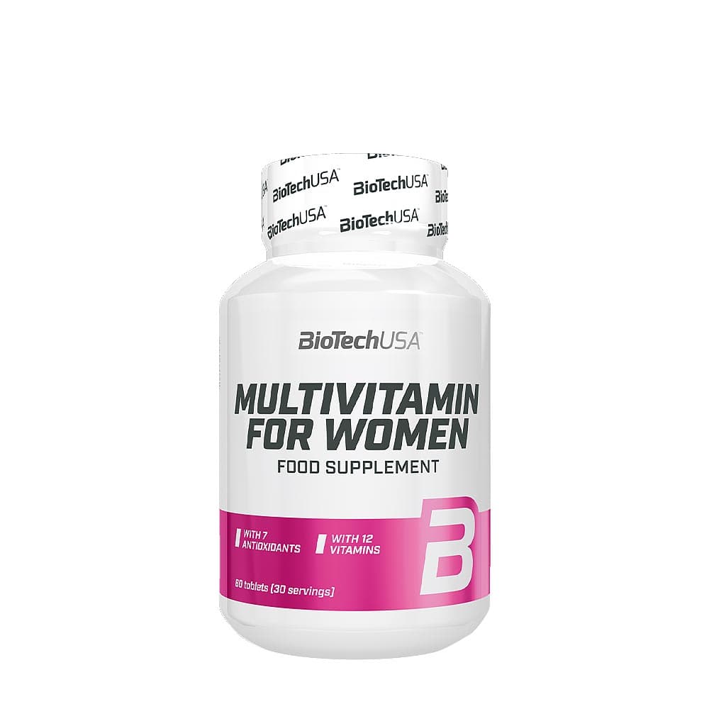 BioTechUSA Multivitamin para Mulheres 60 comprimidos – BioTechUSA packaging