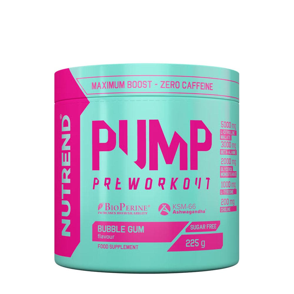 Nutrend - Pump Pre-Workout – Nutrend förpackning