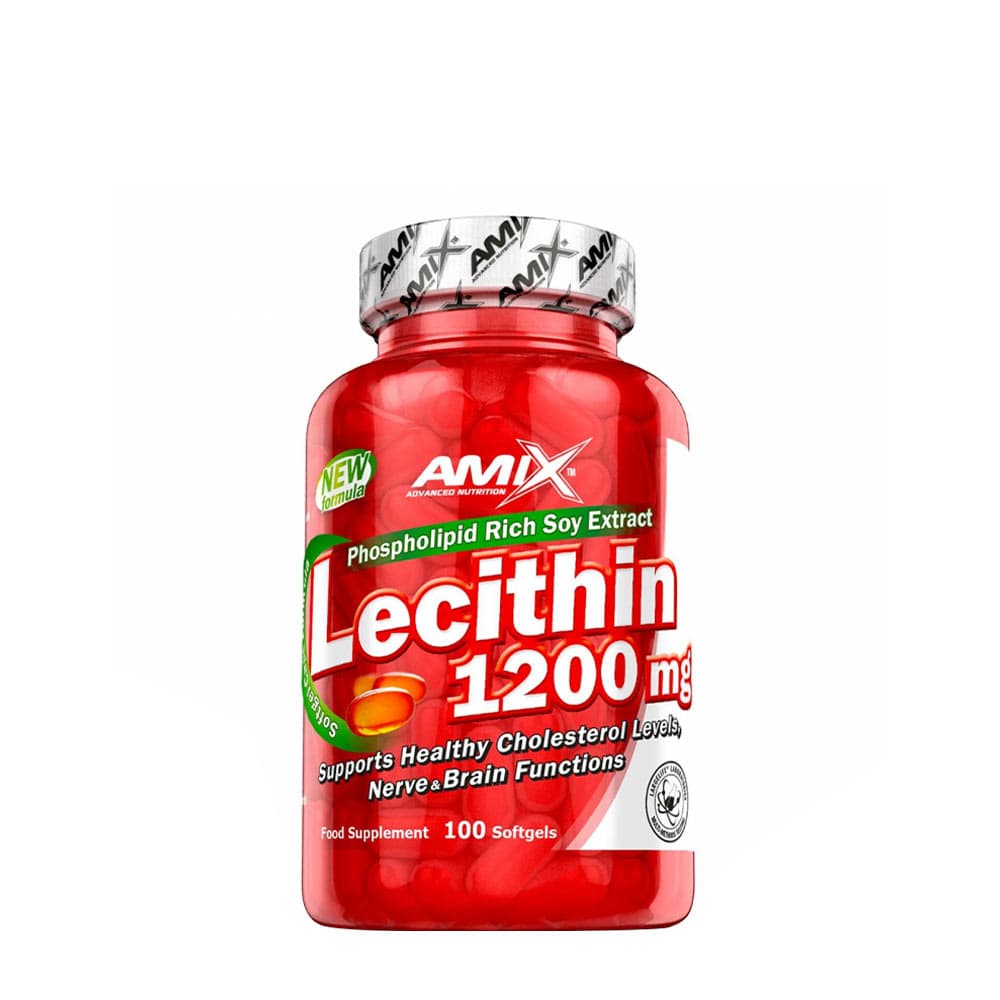 Amix Lecithin 1200mg - Zachte gelcapsules