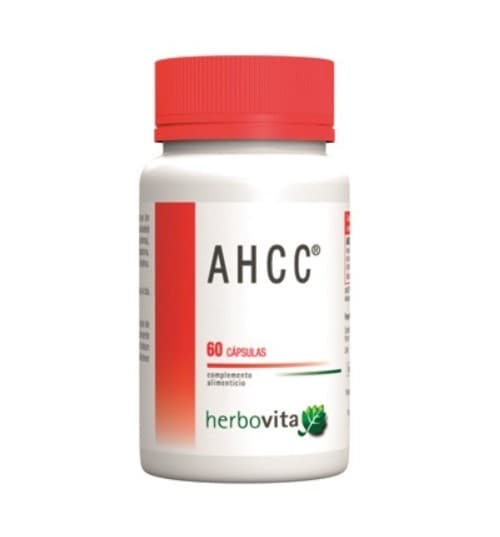 Herbovita AHCC - 60 capsules – Herbovita verpakking