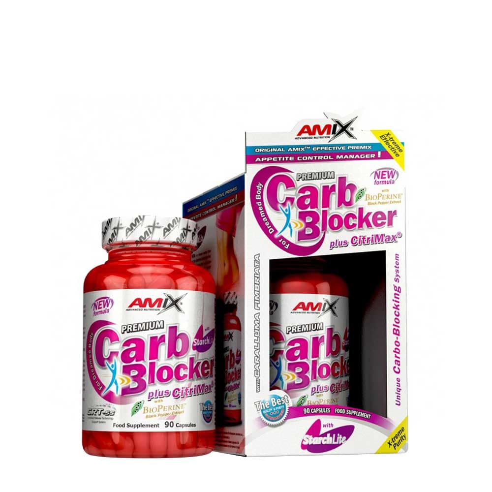Amix Carb Blocker - 90 kapslar – Amix förpackning