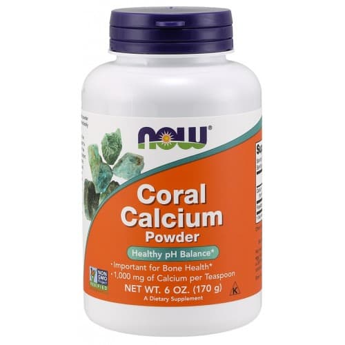 Now Foods Coral Calcium 170 g – NOW Foods embalagem