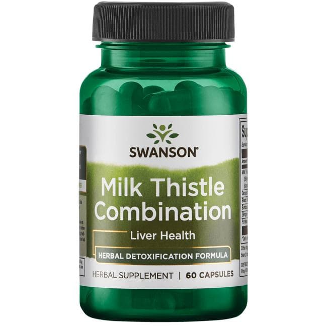 Swanson - Milk Thistle Combination - 60 kapslar