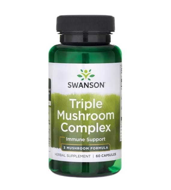 Swanson Triple Mushroom Complex 60 Caps